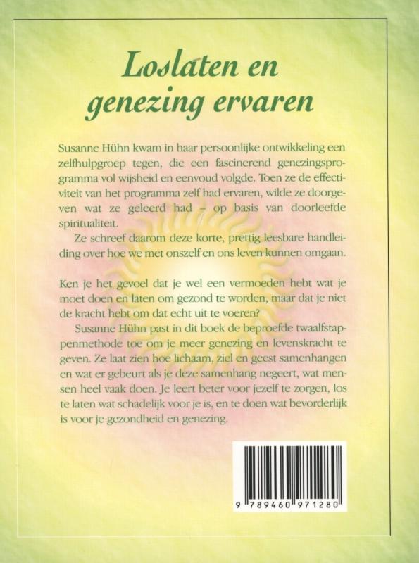 Achterkant van Loslaten en genezing ervaren