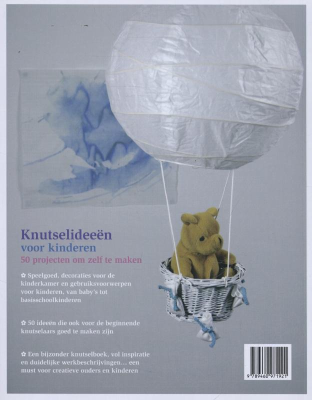 Achterkant van Knutselideeen voor kinderen