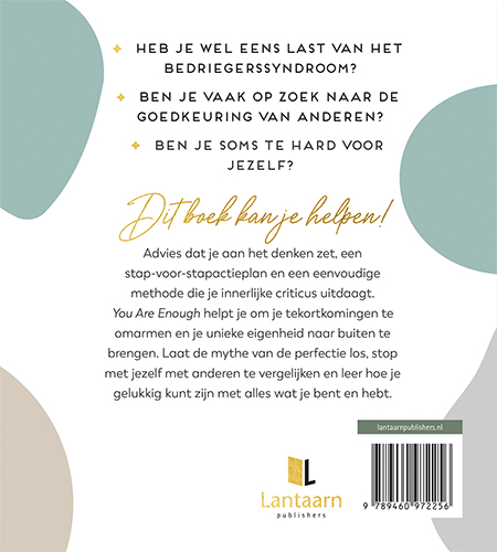 Achterkant van You are enough