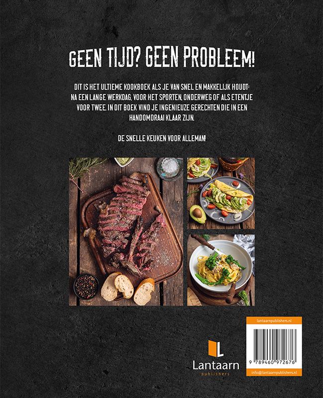 Achterkant van Het mannenkookboek