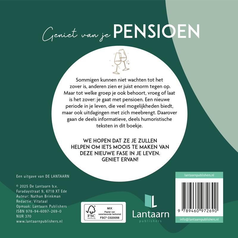 Achterkant van Levensmomenten - Geniet van je pensioen