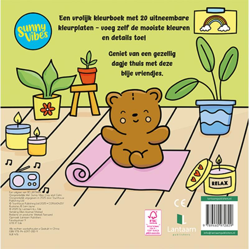 Achterkant van Sunny vibes - Cosy and calm