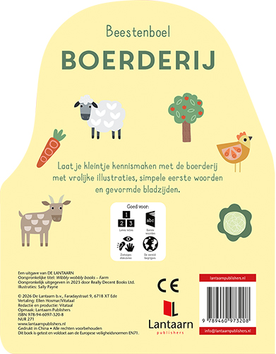 Achterkant van Beestenboel Boerderij
