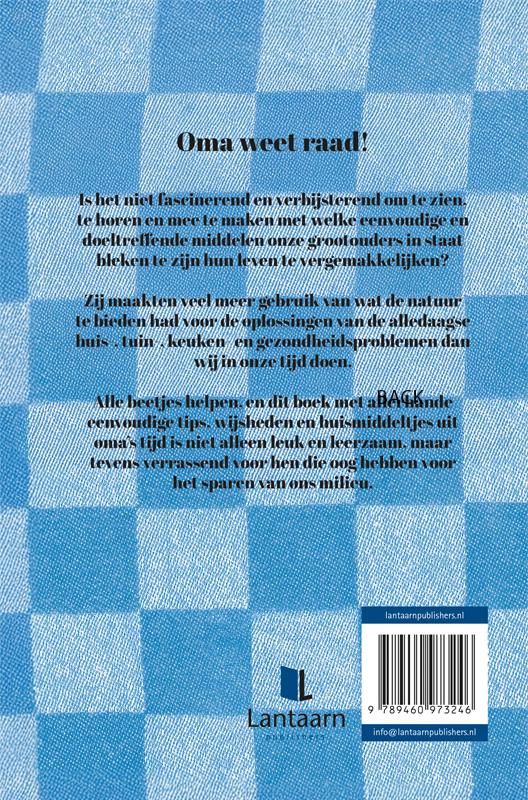 Achterkant van Oma weet raad!