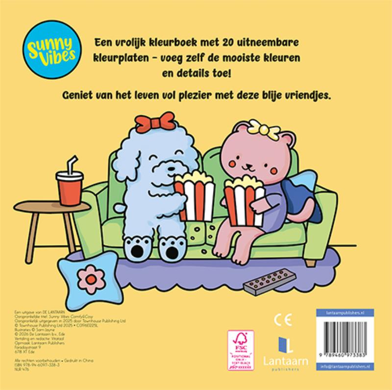 Achterkant van Sunny vibes - Comfy & cosy