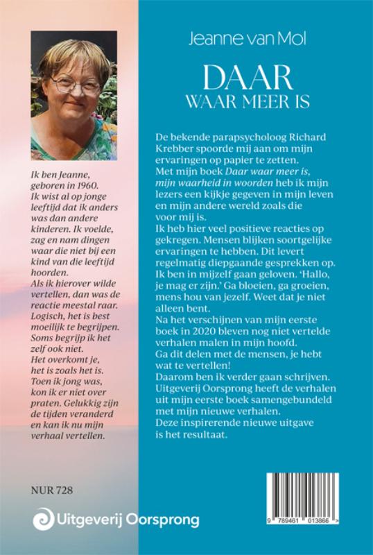Achterkant van Daar waar meer is
