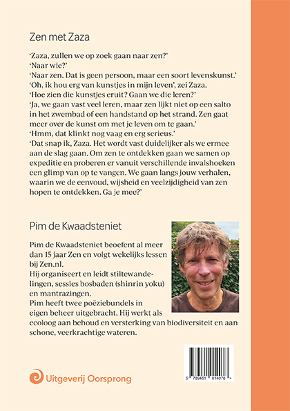 Achterkant van Zen met Zaza