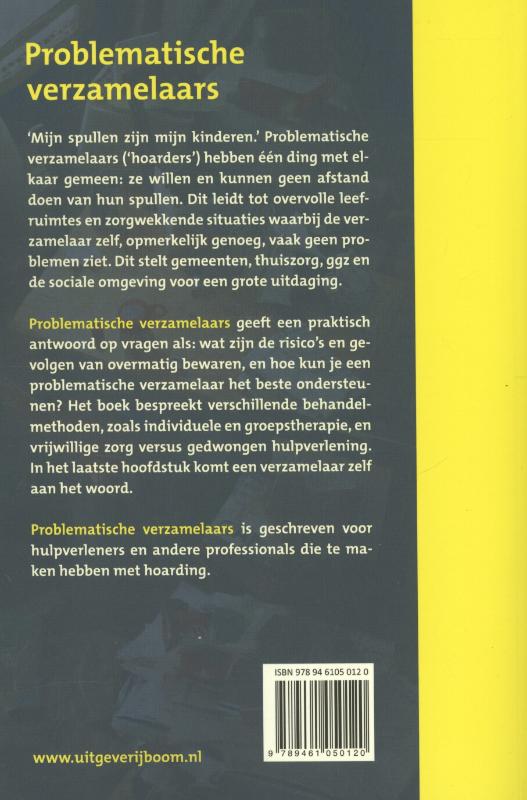 Achterkant van Problematische verzamelaars