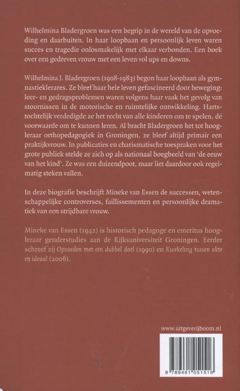 Achterkant van Wilhelmina Bladergroen
