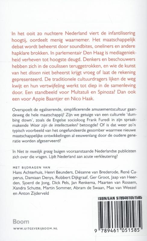 Achterkant van Niet te moeilijk graag