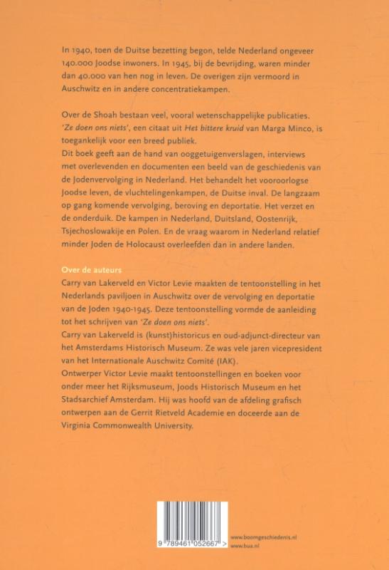 Achterkant van Ze doen ons niets