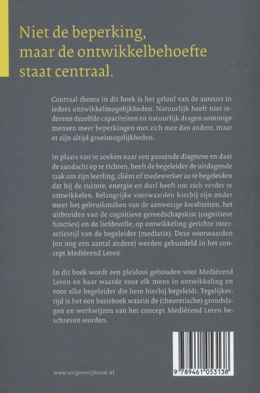 Achterkant van Basisboek medierend leren
