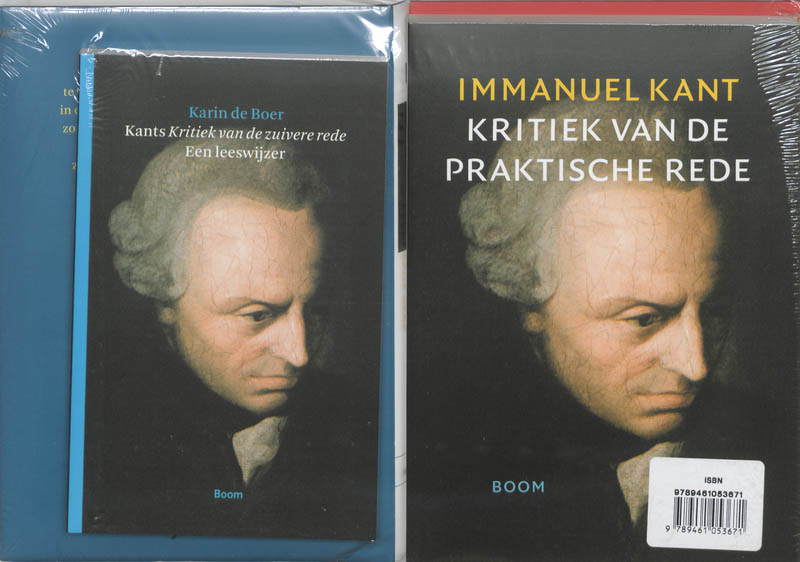 Achterkant van De drie Kritieken
