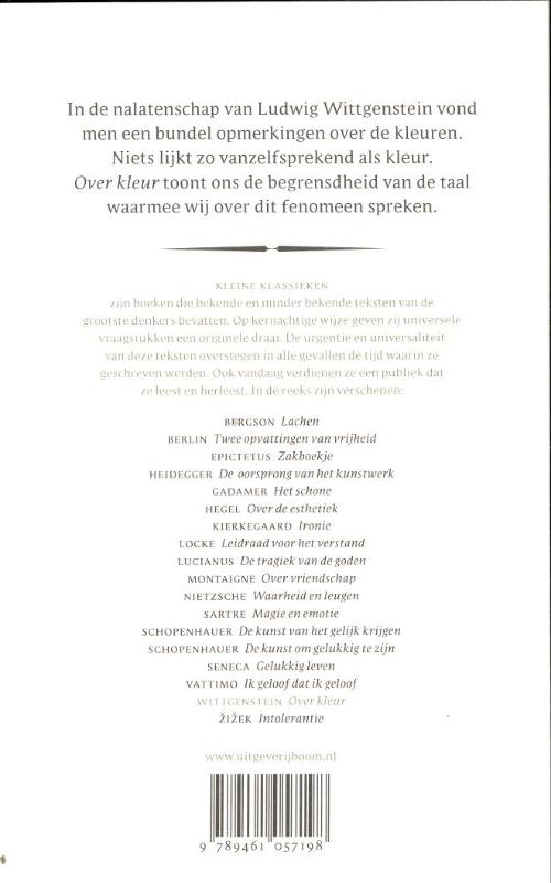 Achterkant van Over kleur