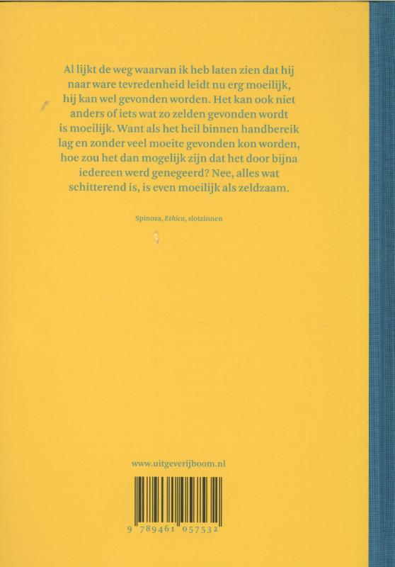 Achterkant van Ethica