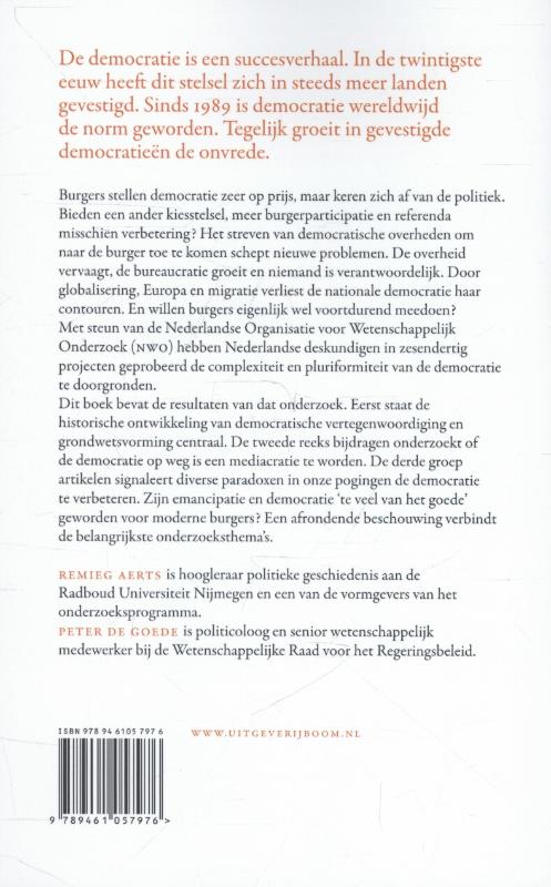 Achterkant van Omstreden democratie