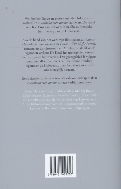 Achterkant van Auschwitz mon amour