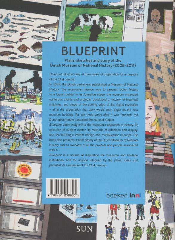 Achterkant van Blueprint