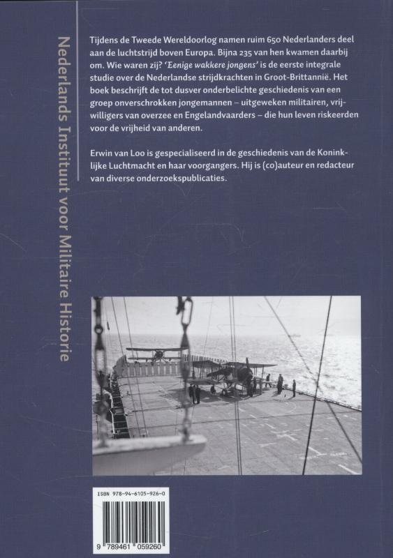 Achterkant van Eenige wakkere jongens