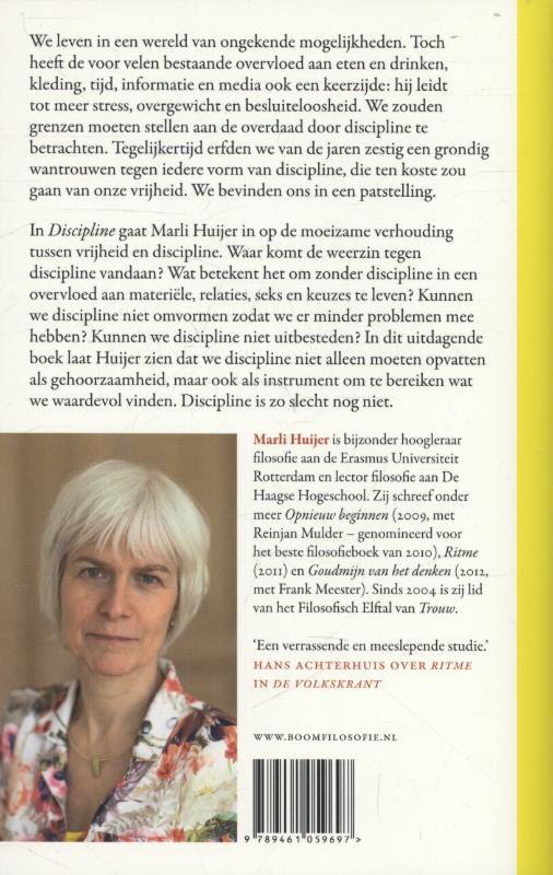 Achterkant van Discipline
