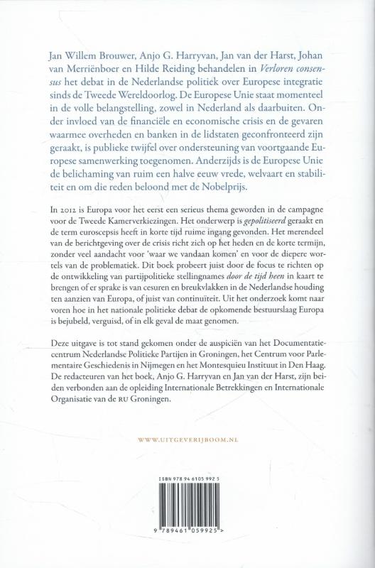 Achterkant van Verloren consensus