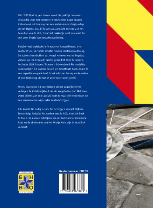 Achterkant van Hét EHBO Boek