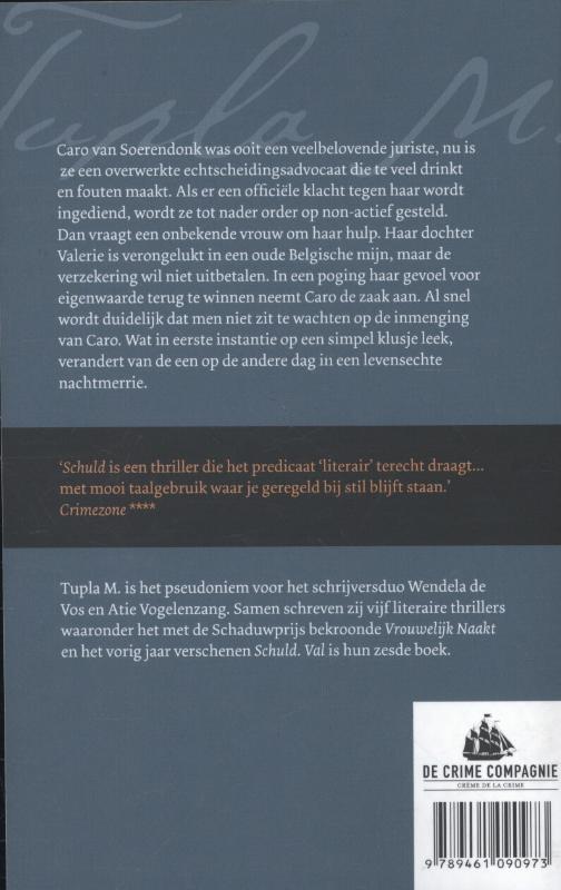Achterkant van Val