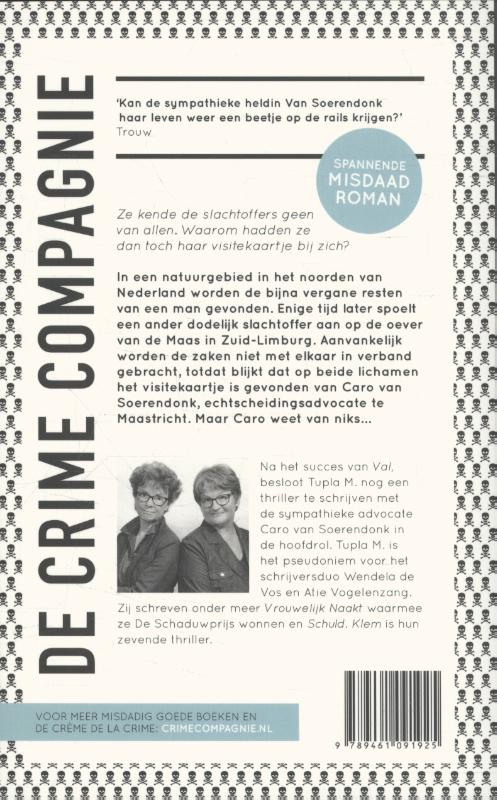 Achterkant van Klem