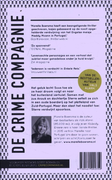 Achterkant van Enkele reis