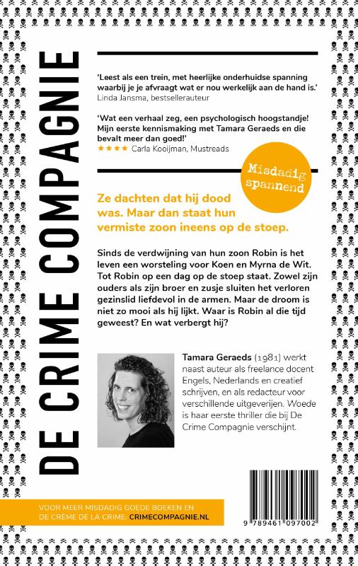 Achterkant van Woede