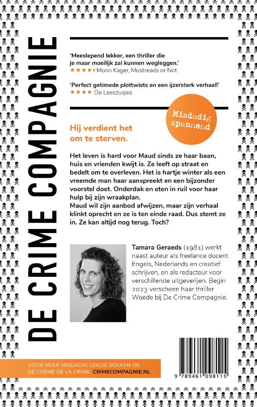 Achterkant van Doden praten niet