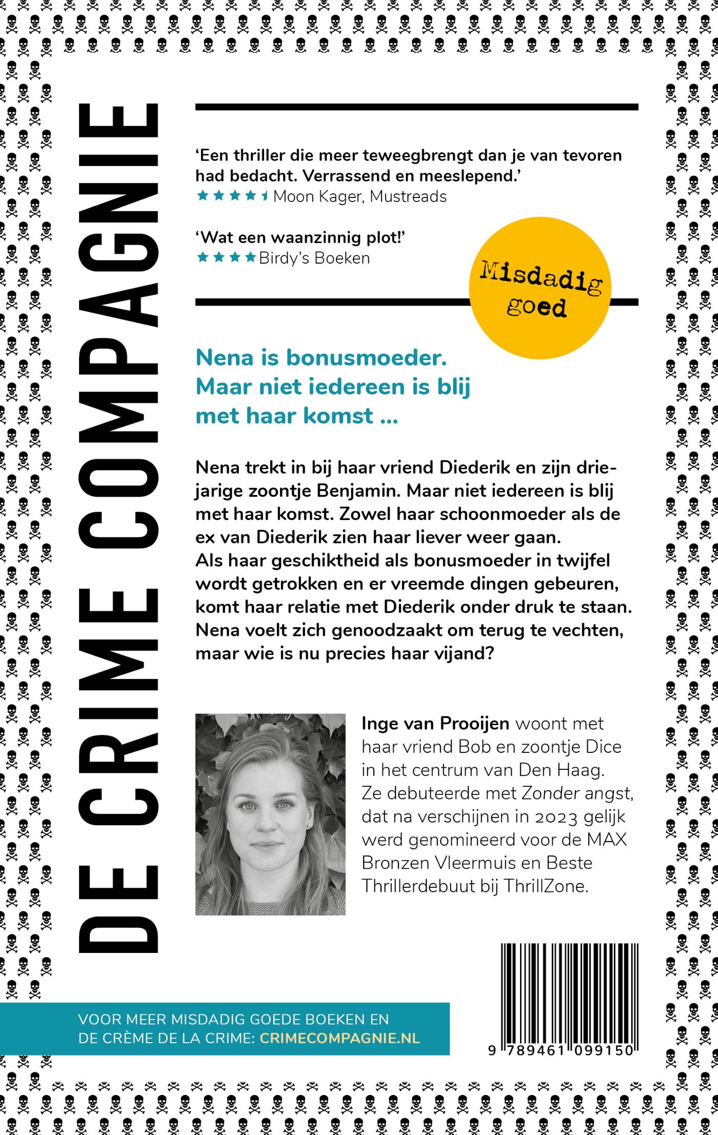 Achterkant van De bonusmoeder