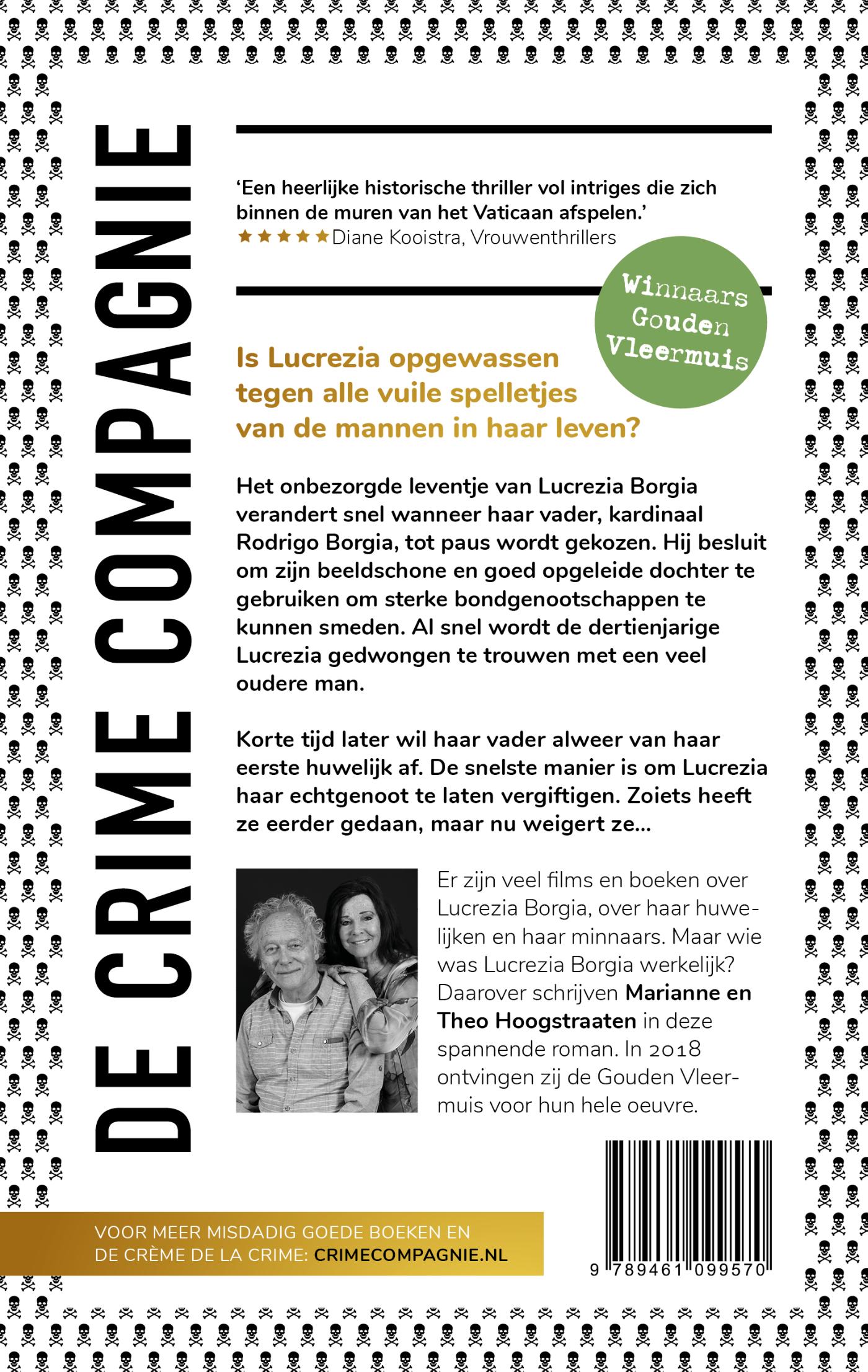 Achterkant van De gifmengster