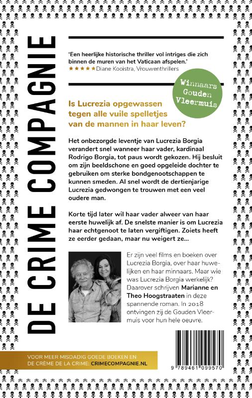 Achterkant van De gifmengster