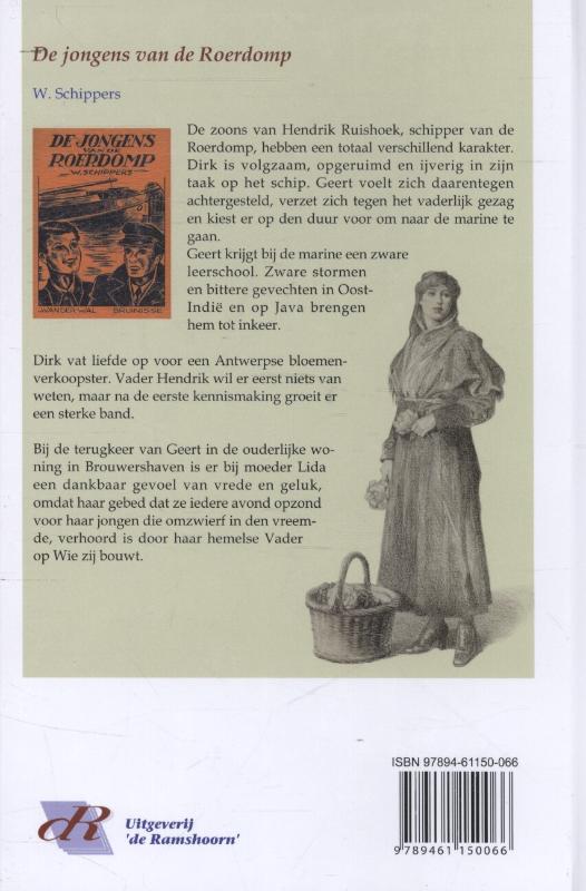 Achterkant van De jongens van de Roerdomp