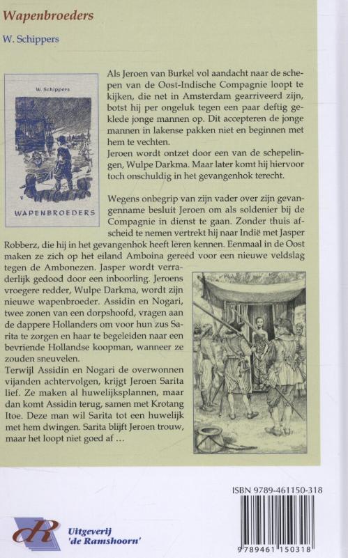 Achterkant van De wapenbroeders