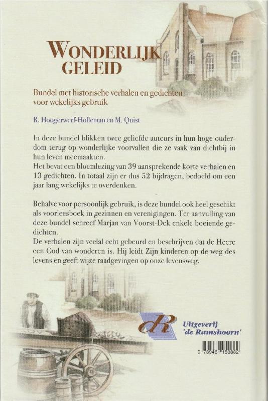 Achterkant van Wonderlijk geleid