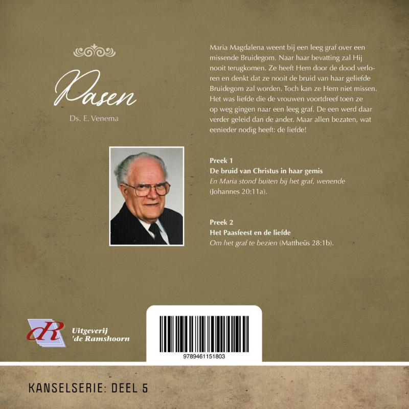 Achterkant van Pasen