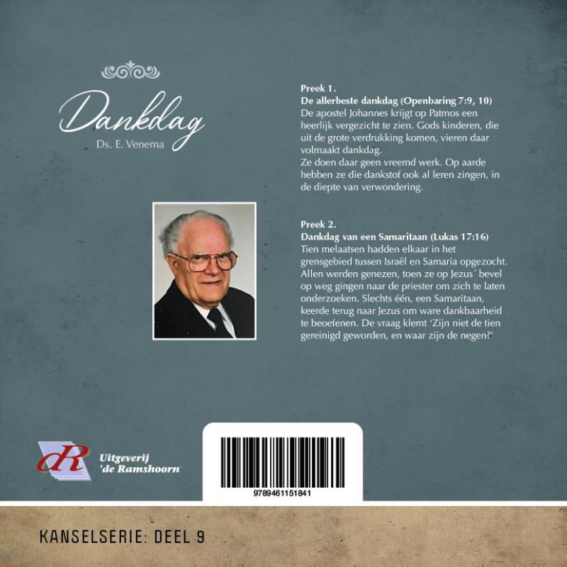 Achterkant van Dankdag