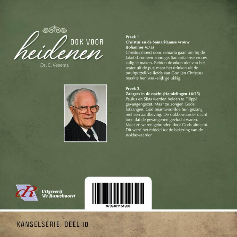 Achterkant van Ook voor de heidenen