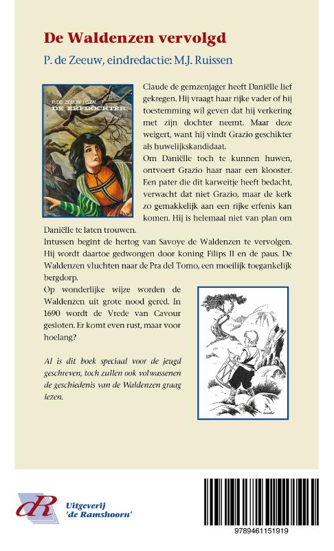 Achterkant van De Waldenzen vervolgd