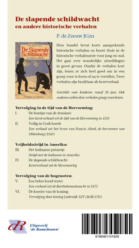 Achterkant van De slapende schildwacht en andere verhale