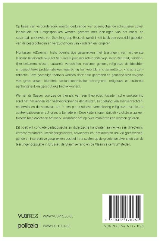 Achterkant van In dialoog