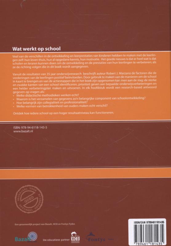 Achterkant van Research in actie