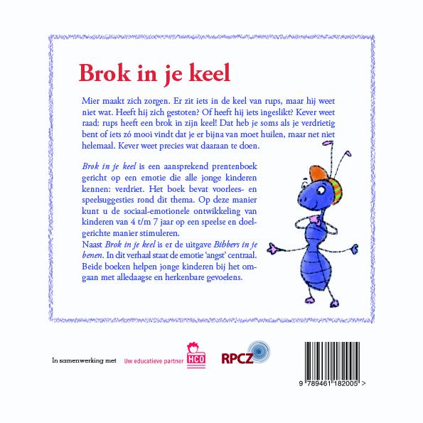 Achterkant van Brok in je keel