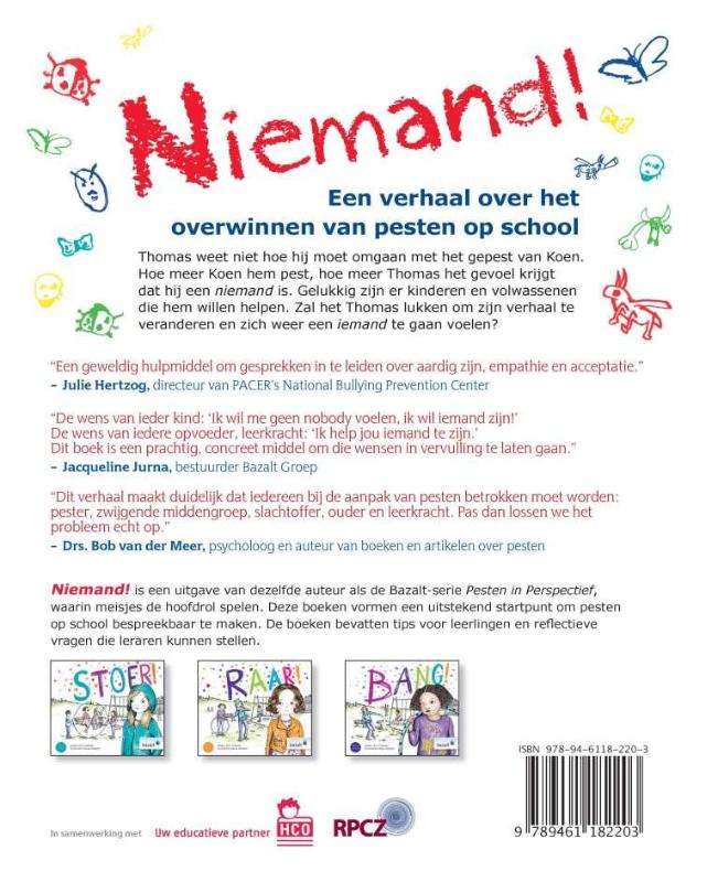 Achterkant van Niemand!