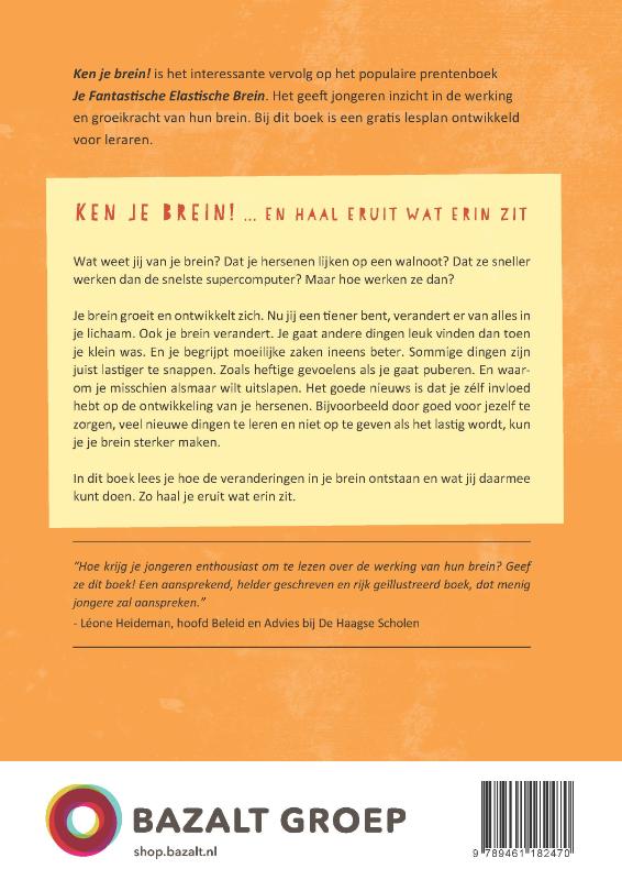 Achterkant van Ken je brein!