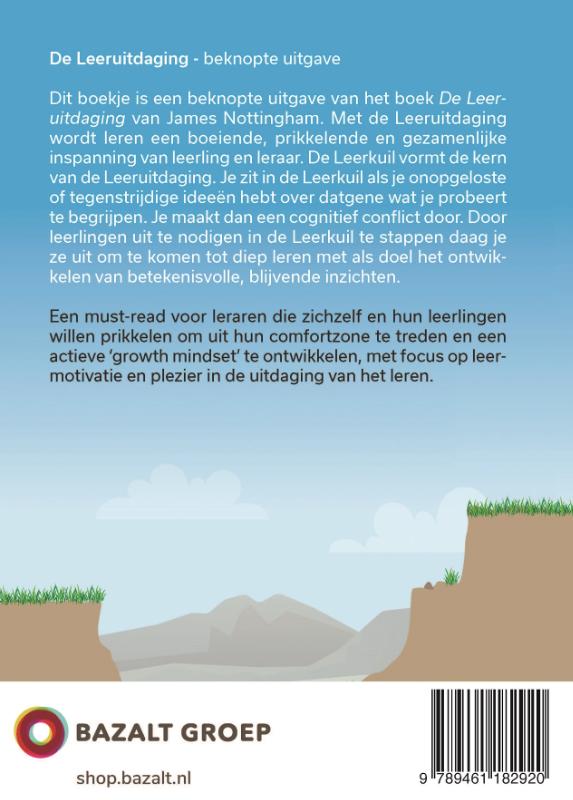 Achterkant van De Leeruitdaging