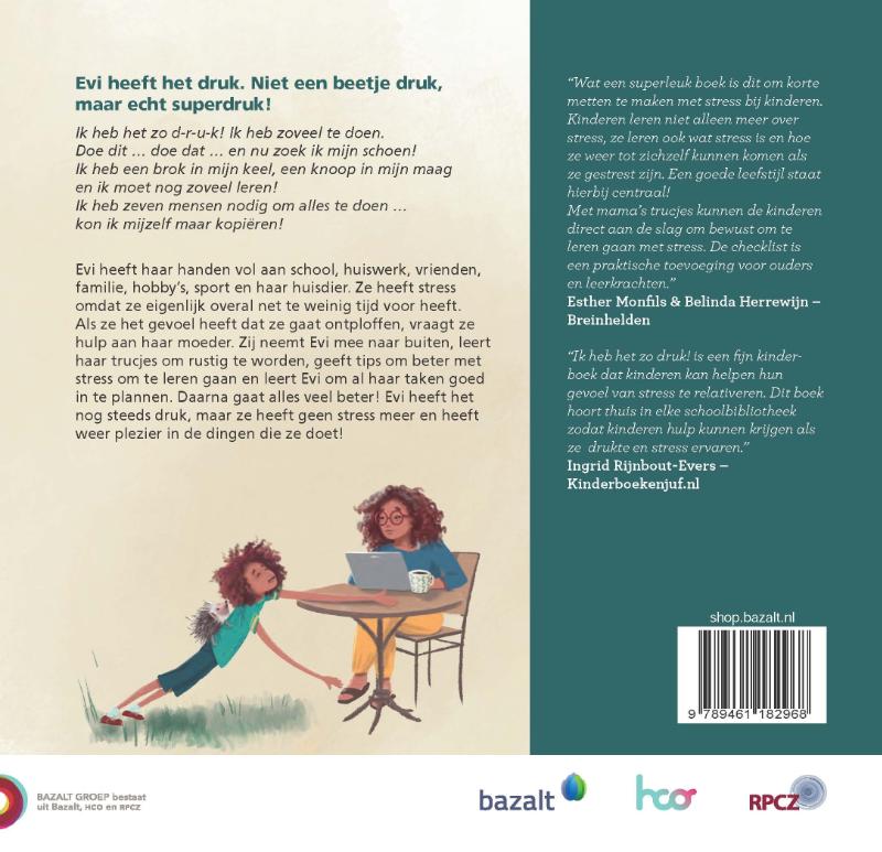 Achterkant van Ik heb het zo druk!
