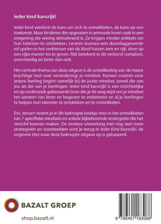 Achterkant van Ieder kind kansrijk! - beknopte uitgave